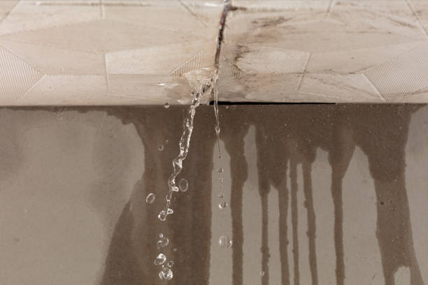 Professional Water Extraction technician working in Tipton, MO